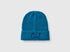 Neon Light Blue Beanie with Embroidery_6LOWDA015_40P_01