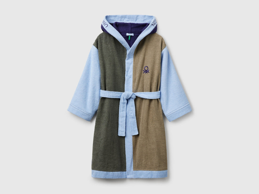 Benetton_Color Block Bathrobe_6ORD0800M_902_01