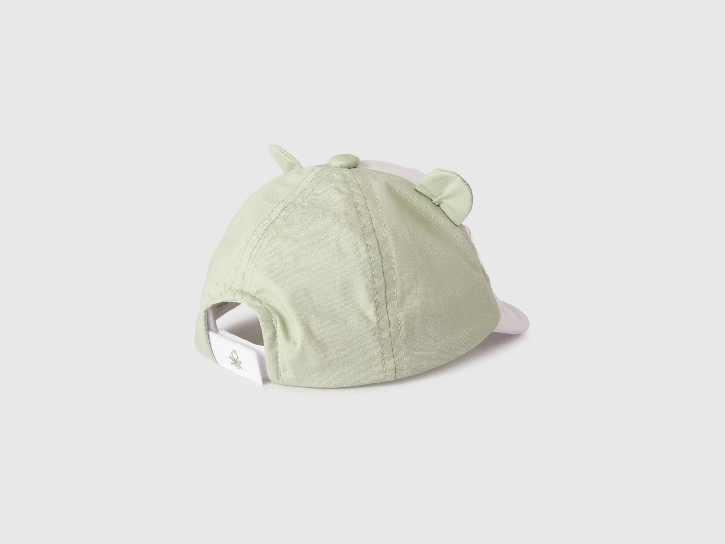 Benetton White Boys, Girls Baseball Cap with Ears SKU: 6RLGRA00G_101 Image 02
