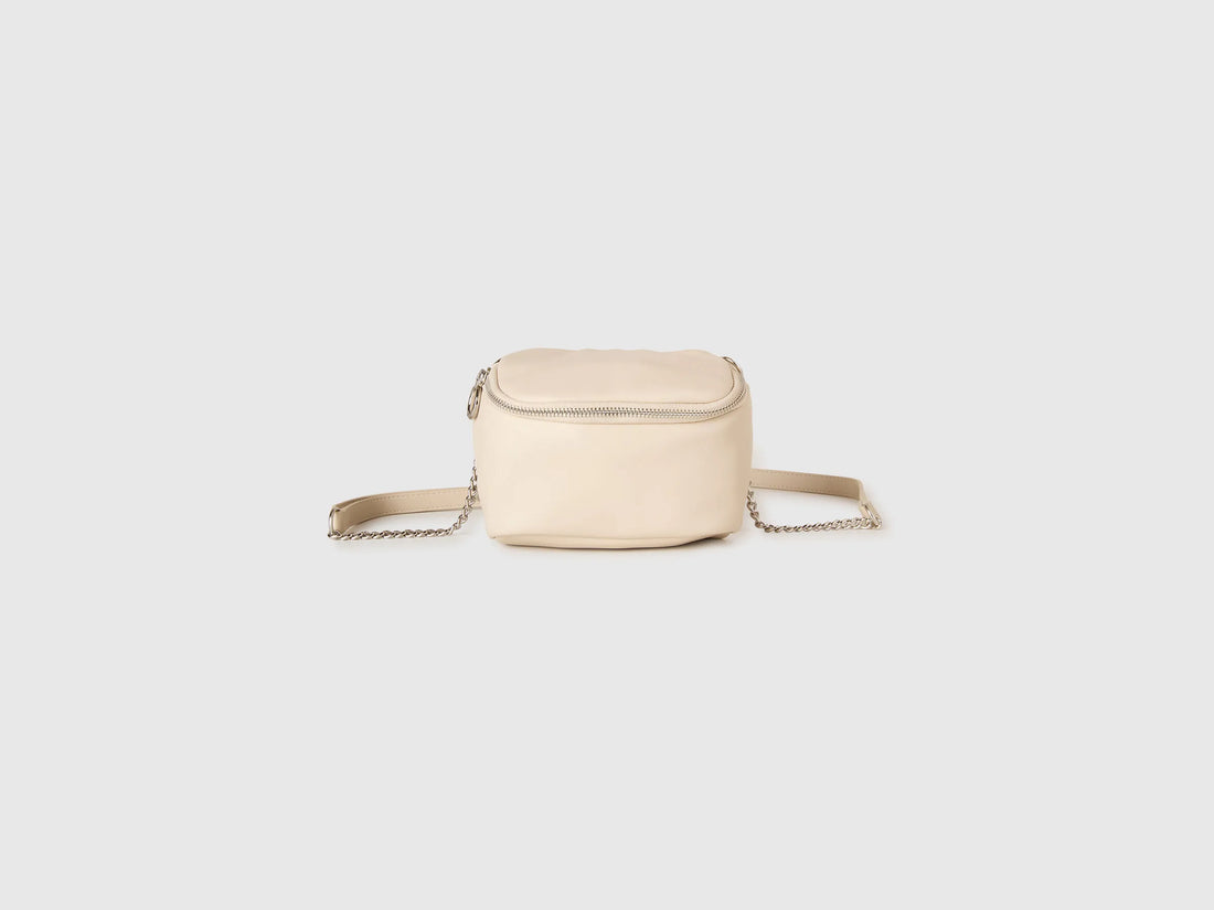 Benetton Creamy White Women White Cloud Bag SKU: 6TREVY01K_0R2 Image 01