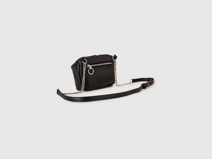 Benetton Black Women Black Cloud Bag SKU: 6TREVY01K_100 Image 02