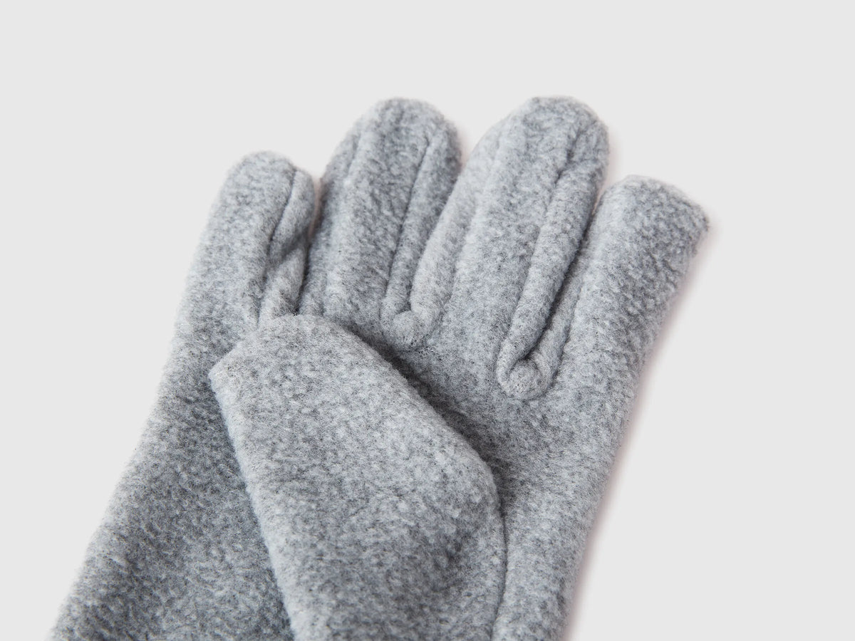 Benetton_Light Gray_Fleece Gloves_6U87CG007_501_02