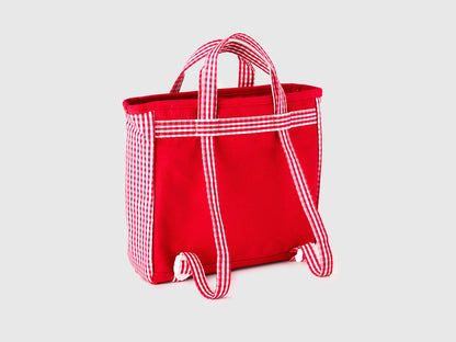 Benetton Red Girls ©Disney Stitch Backpack SKU: 6UJYRY00A_30A Image 02