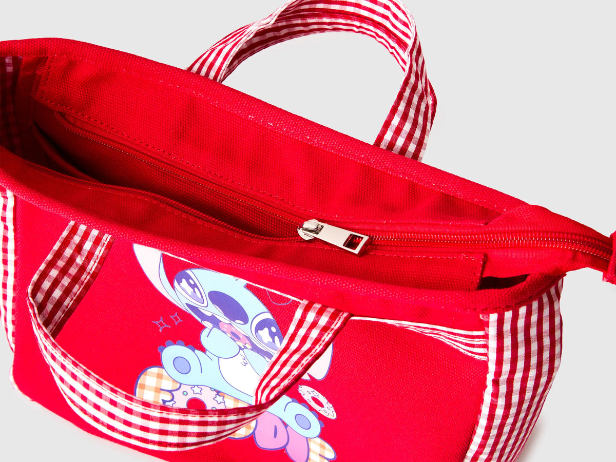 Benetton Red Girls ©Disney Stitch Backpack SKU: 6UJYRY00A_30A Image 03
