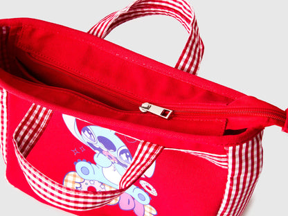 Benetton Red Girls ©Disney Stitch Backpack SKU: 6UJYRY00A_30A Image 03