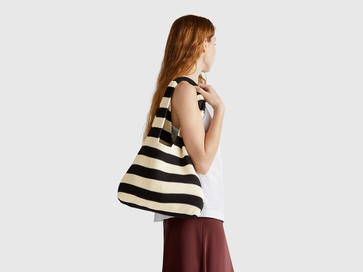 Benetton_Crochet Shoulder Bag_6VQFDY07U_100_01