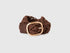 Benetton Brown Women Crochet Belt SKU: 6XGSVL00E_0Y5 Image 01