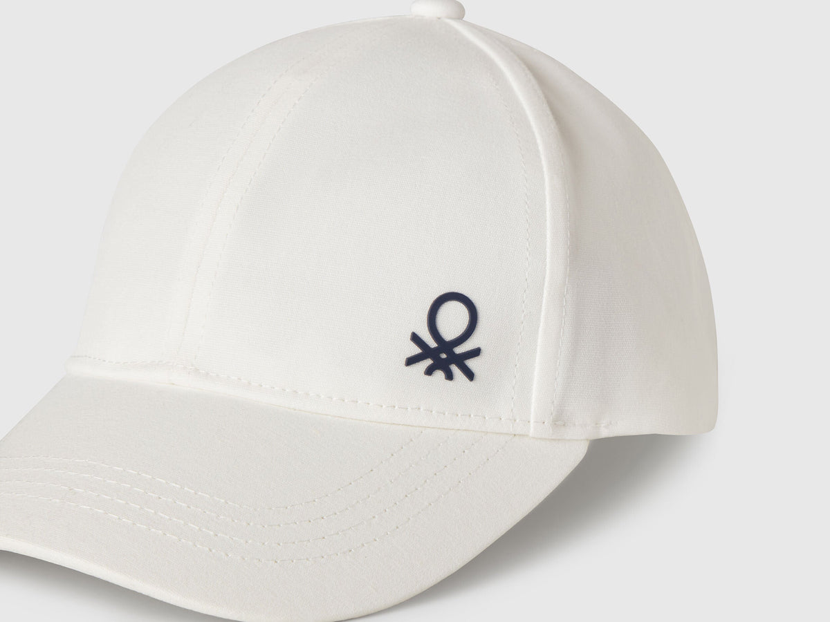 Benetton_Cotton Cap with Logo_6YCTGA012_101_03