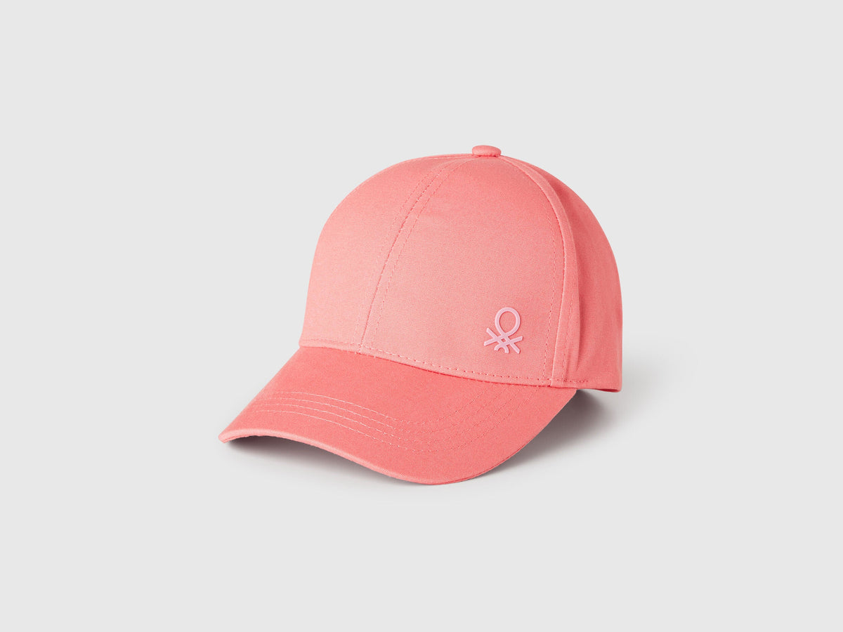 Benetton_Cotton Cap with Logo_6YCTGA012_11F_01