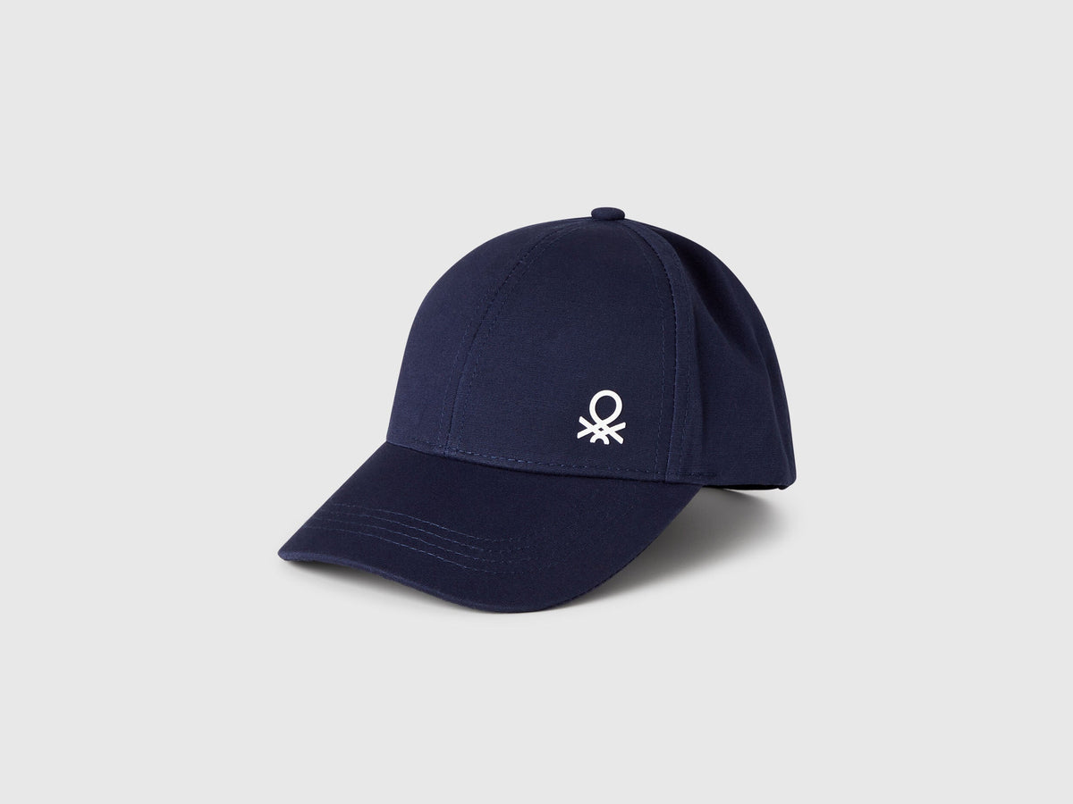 Benetton_Cotton Cap with Logo_6YCTGA012_252_01