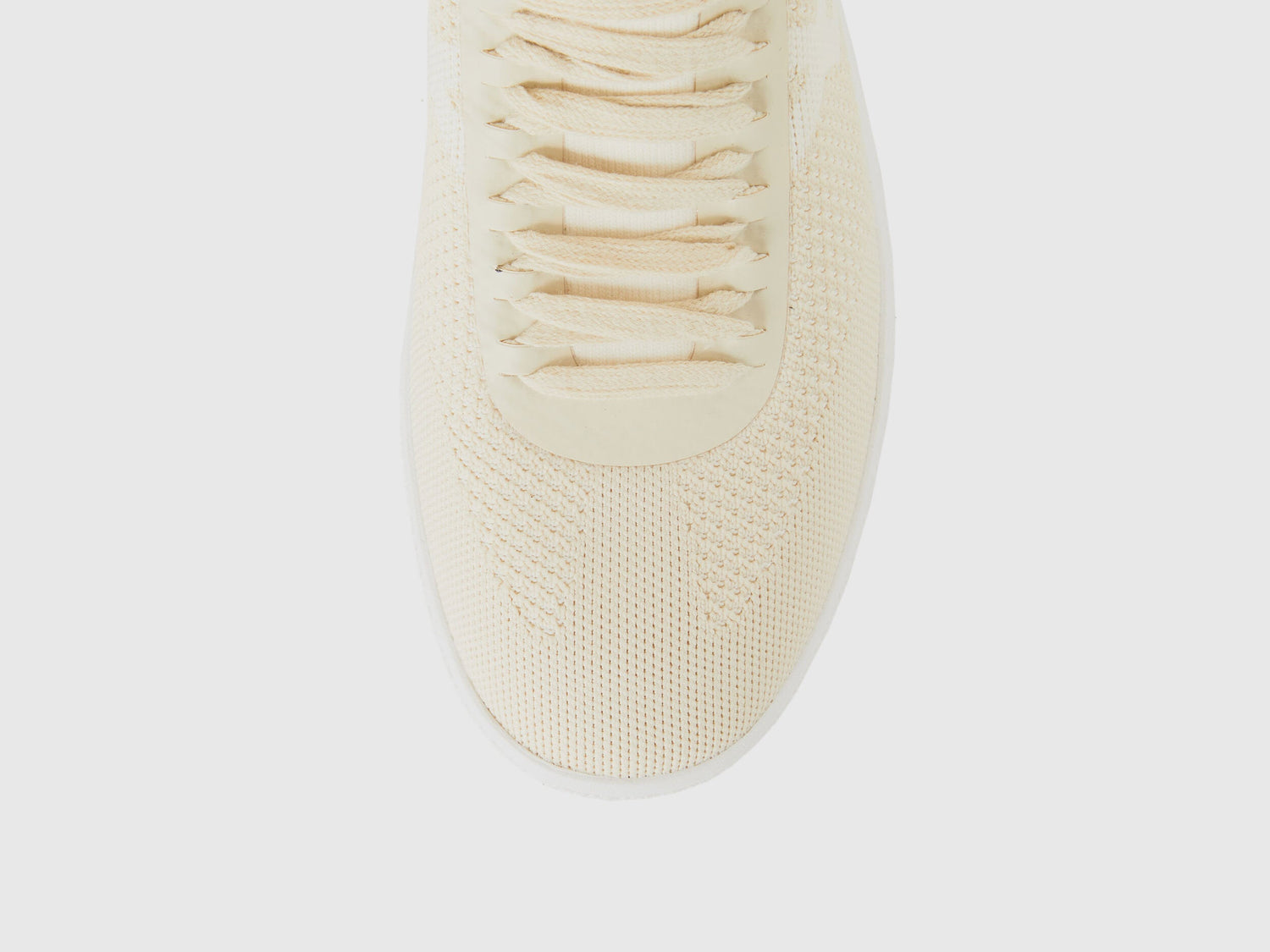 Buy Creamy White and Beige Lightweight Sneakers Benetton Kuwait