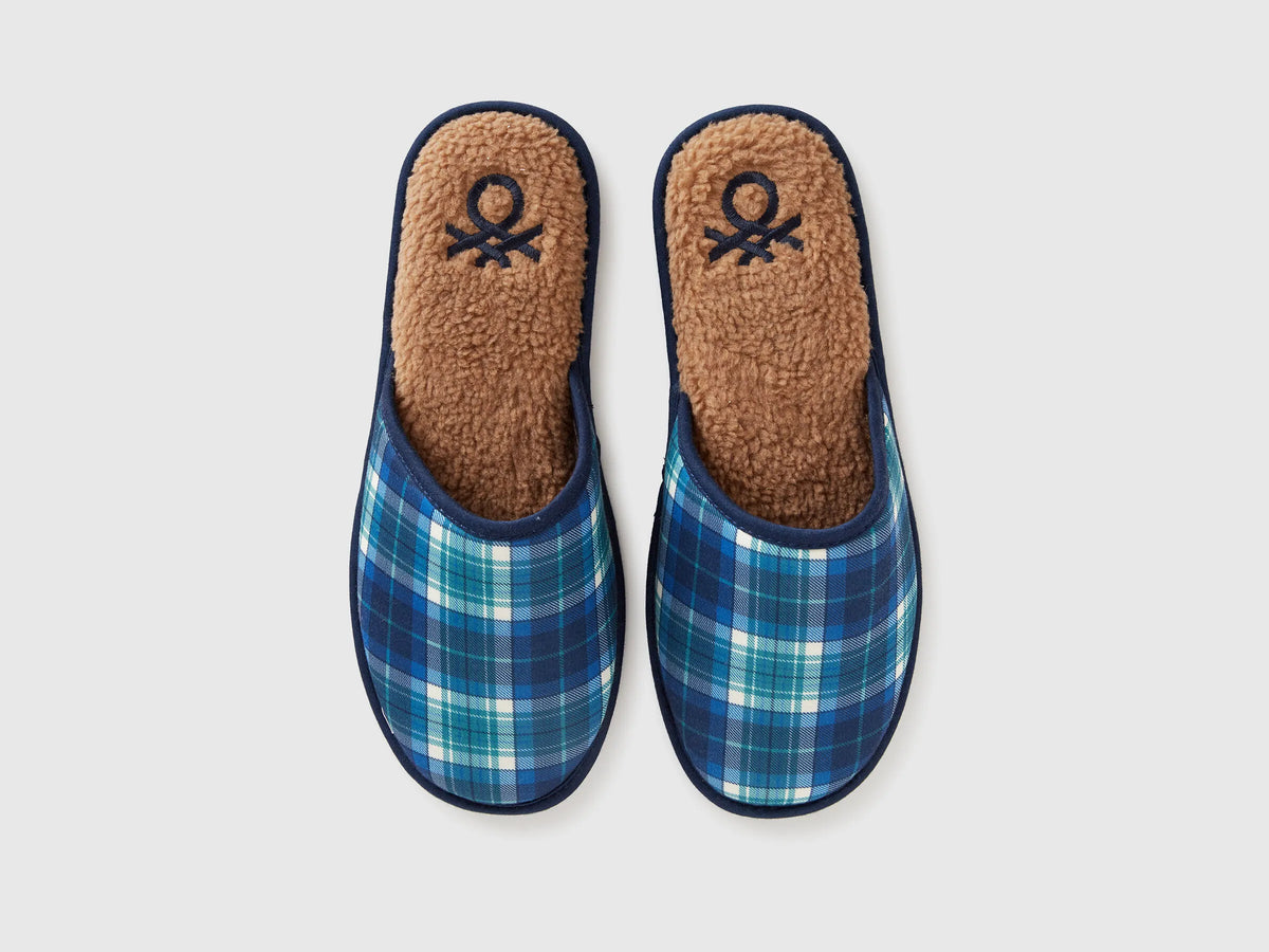Benetton_Blue_Tartan Slippers_8G5M2D01A_67W_04