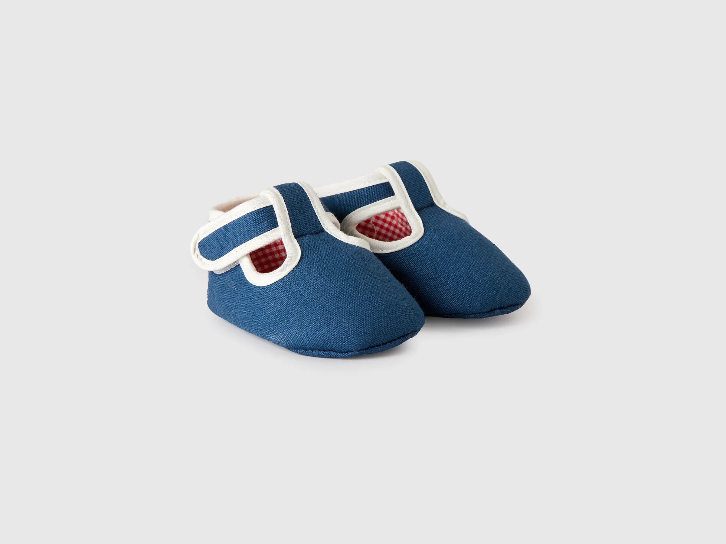 Benetton Dark Blue Boys, Girls First Steps Shoes SKU: 8W59RD001_37T Image 02