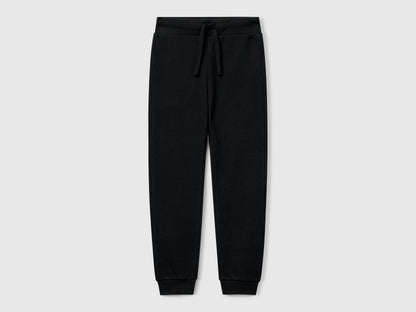Benetton_Black_Cotton Tracksuit with Logo_C10PZ-CF01PS_100_05