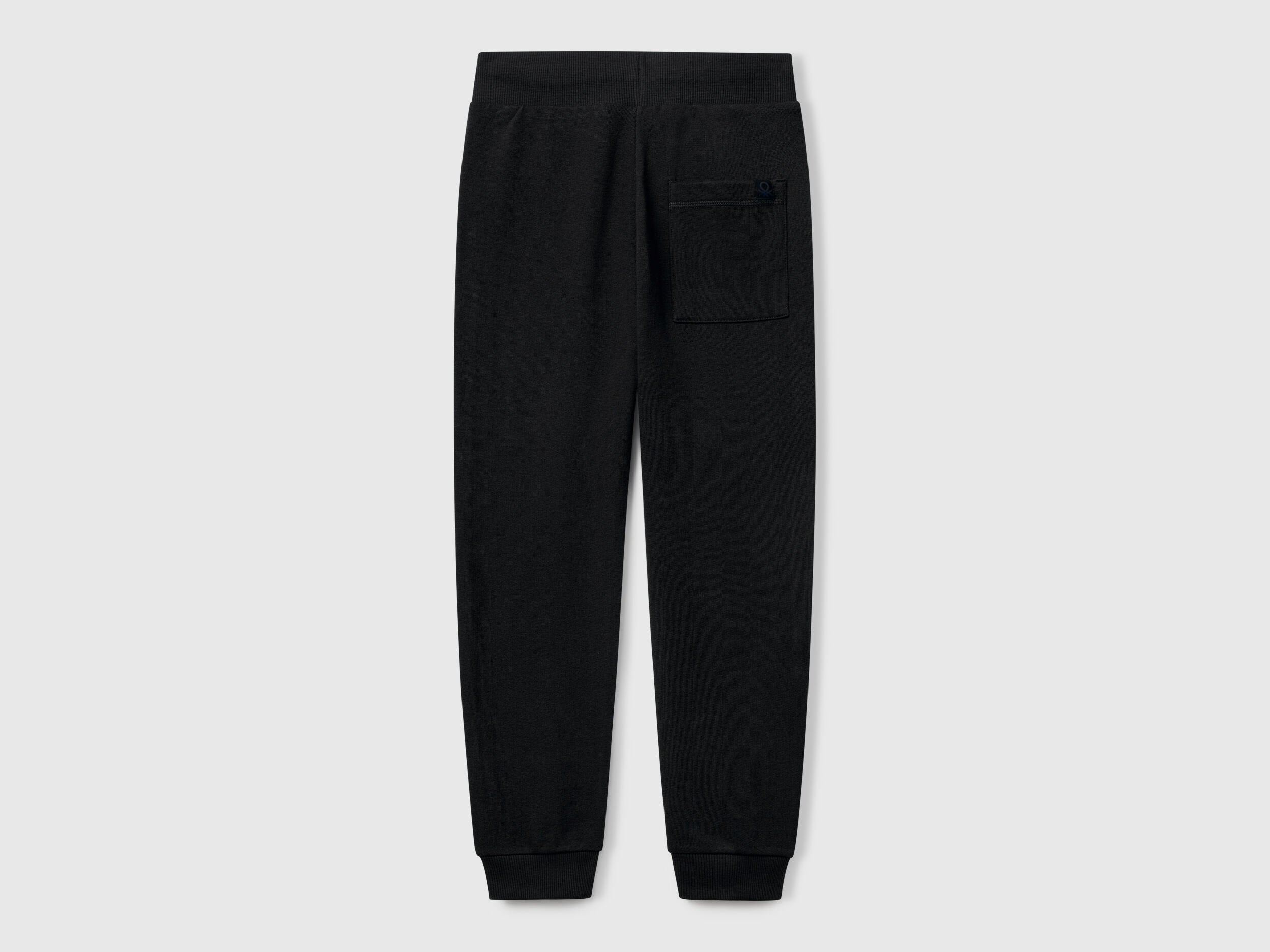 Benetton_Black_Cotton Tracksuit with Logo_C10PZ-CF01PS_100_06