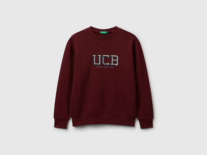 Benetton_Burgundy_Cotton Tracksuit with Logo_C10PZ-CF01PS_129_02