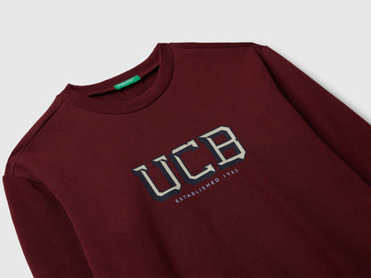 Benetton_Burgundy_Cotton Tracksuit with Logo_C10PZ-CF01PS_129_04