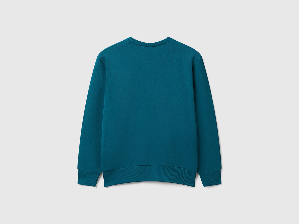 Benetton_Teal_Cotton Tracksuit with Logo_C10PZ-CF01PS_3C5_03
