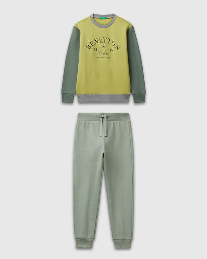 Benetton_Olive Green_Cotton Tracksuit with Logo_C10PZ-CF01PS_903_01