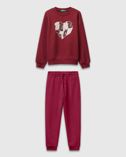 Benetton_Burgundy_Tracksuit with Glittery Logo Print_C10Q0-CF02HS_236_01