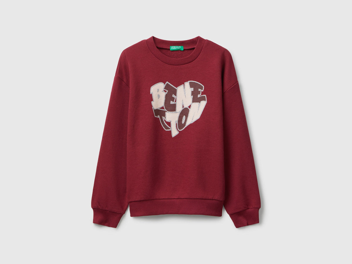 Benetton_Burgundy_Tracksuit with Glittery Logo Print_C10Q0-CF02HS_236_02