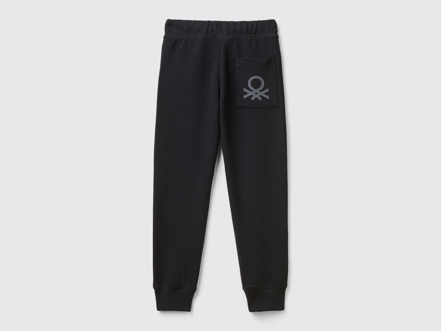 Benetton_Black_Pure Cotton Tracksuit with Zipper_C501B-CF058S_100_06