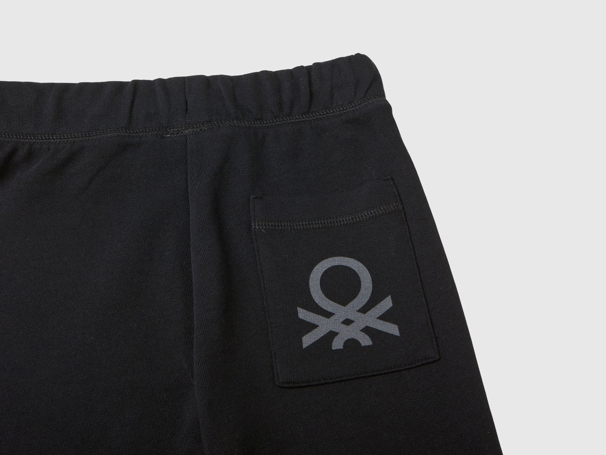 Benetton_Black_Pure Cotton Tracksuit with Zipper_C501B-CF058S_100_07
