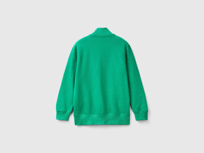 Benetton_Green_Pure Cotton Tracksuit with Zipper_C501B-CF058S_108_03