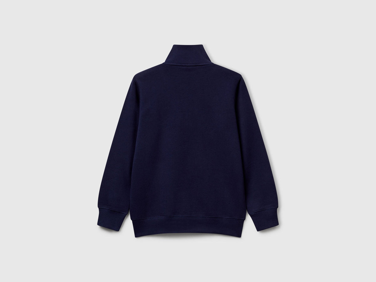 Benetton_Dark Blue_Pure Cotton Tracksuit with Zipper_C501B-CF058S_252_03