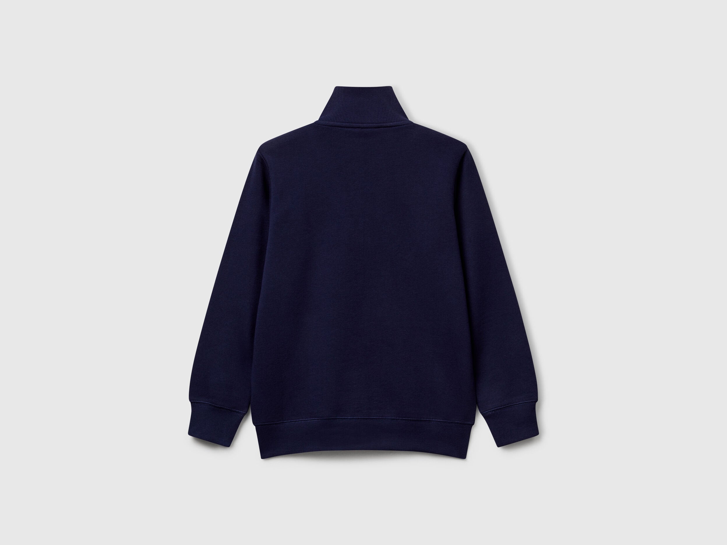 Benetton_Dark Blue_Pure Cotton Tracksuit with Zipper_C501B-CF058S_252_03