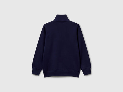 Benetton_Dark Blue_Pure Cotton Tracksuit with Zipper_C501B-CF058S_252_03