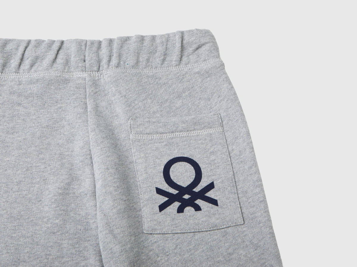 Benetton_Light Gray_Pure Cotton Tracksuit with Zipper_C501B-CF058S_501_07