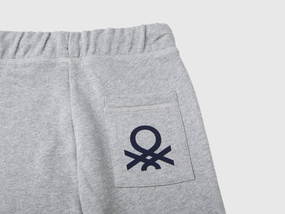 Benetton_Light Gray_Pure Cotton Tracksuit with Zipper_C501B-CF058S_501_07