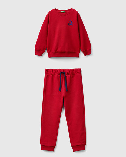 Sweatshirt In 100% Organic Cotton Tracksuit_G10F0-GF010S_21P_01