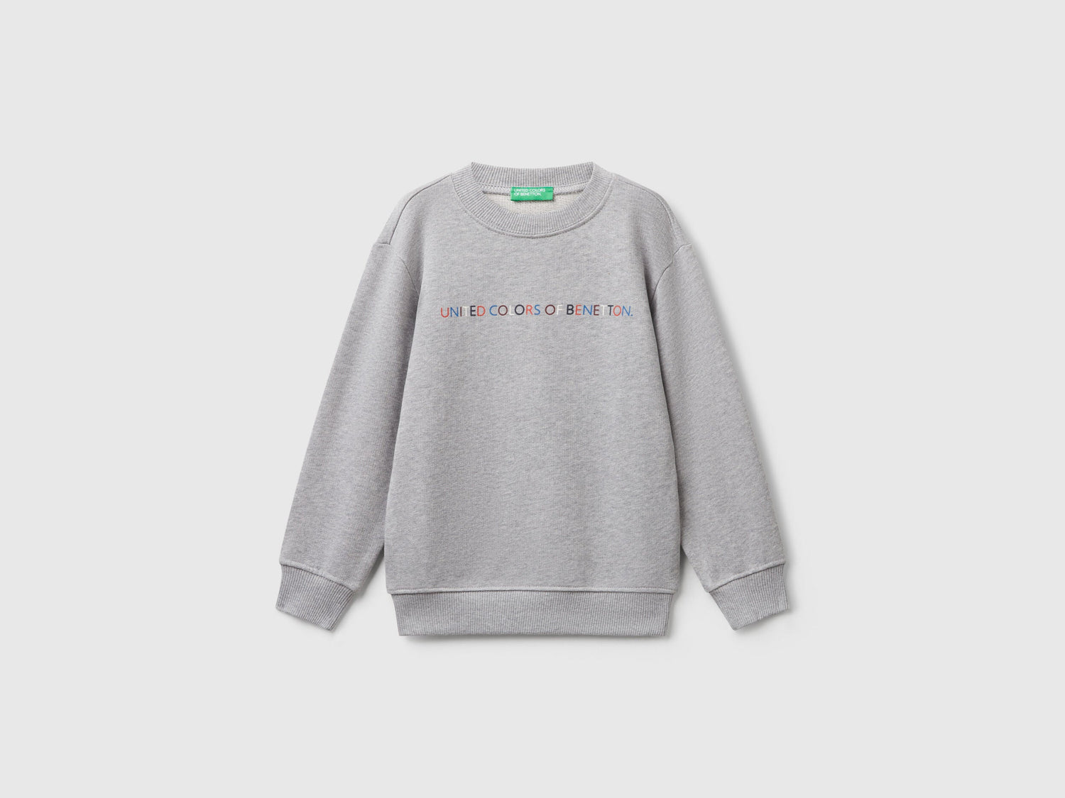 Benetton_Light Gray_Regular Fit Tracksuit with Print_G10JY-GF010S_501_02