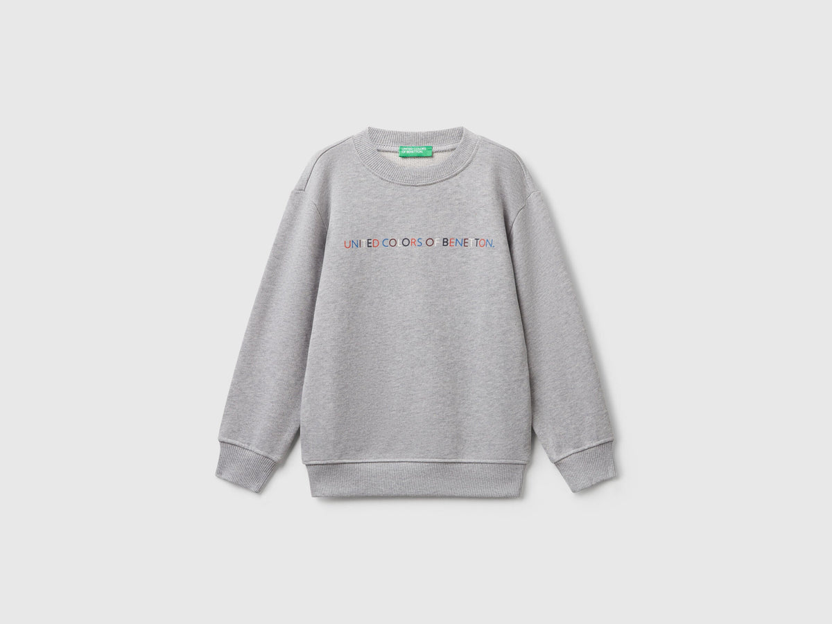 Benetton_Light Gray_Regular Fit Tracksuit with Print_G10JY-GF010S_501_02