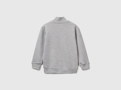 Benetton_Light Gray_Cotton Tracksuit with Logo_G503X-GF010S_501_03