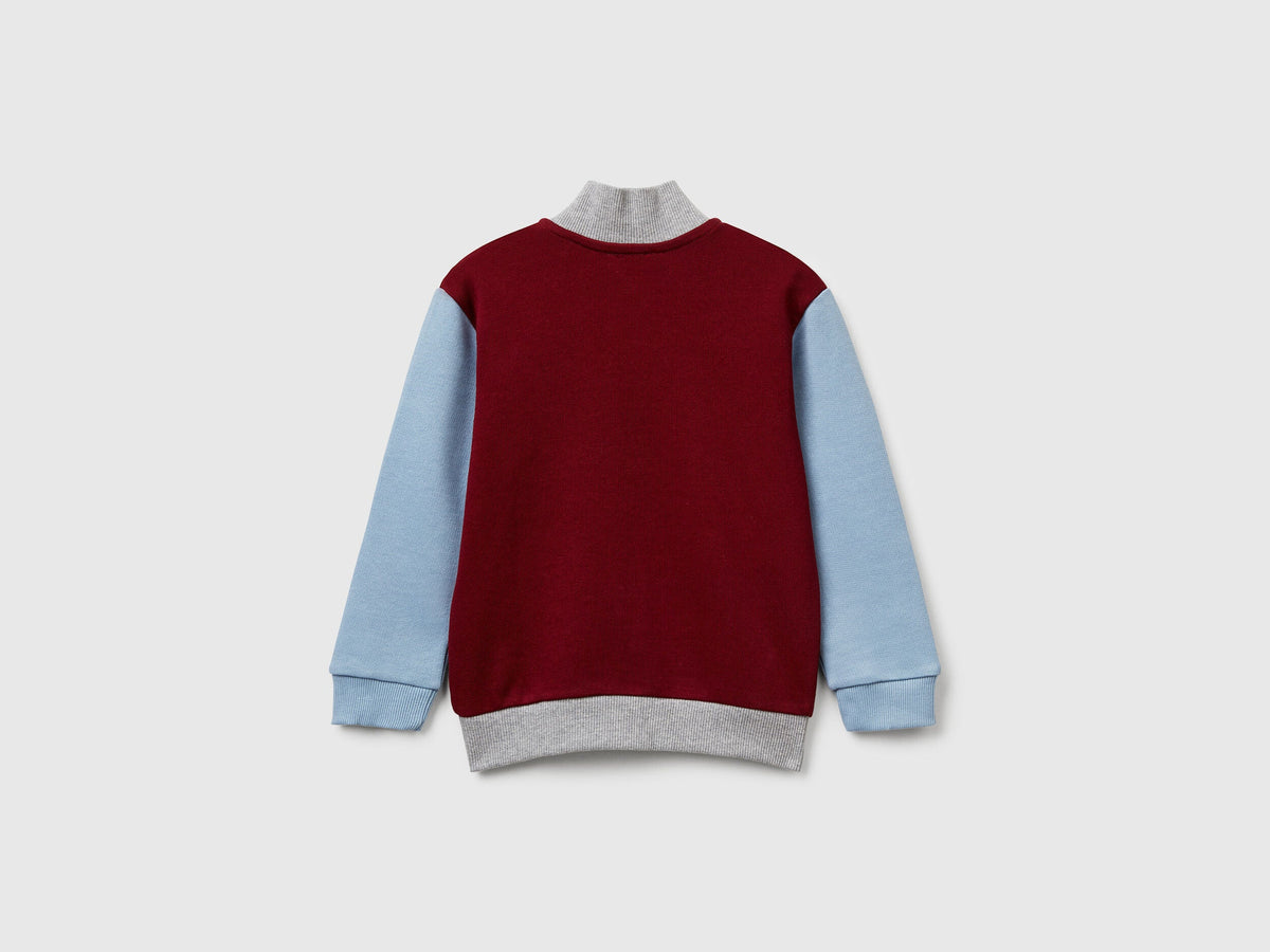 Benetton_Burgundy_Cotton Tracksuit with Logo_G503X-GF010S_901_03