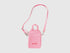 Pink Cell Phone Holder in Pure Cotton_MGIT0238X_38E_01