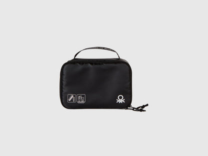 benetton black pouch foldable travel backpack Buy Black Travel Toiletry Bag with Hook