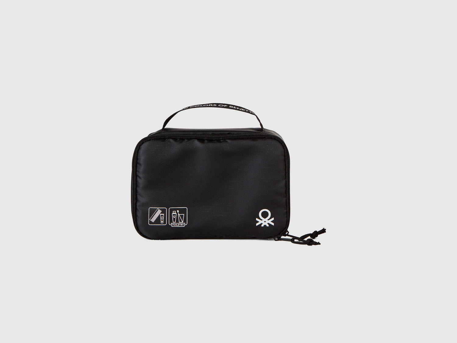 Buy Black Travel Toiletry Bag with Hook Benetton Kuwait