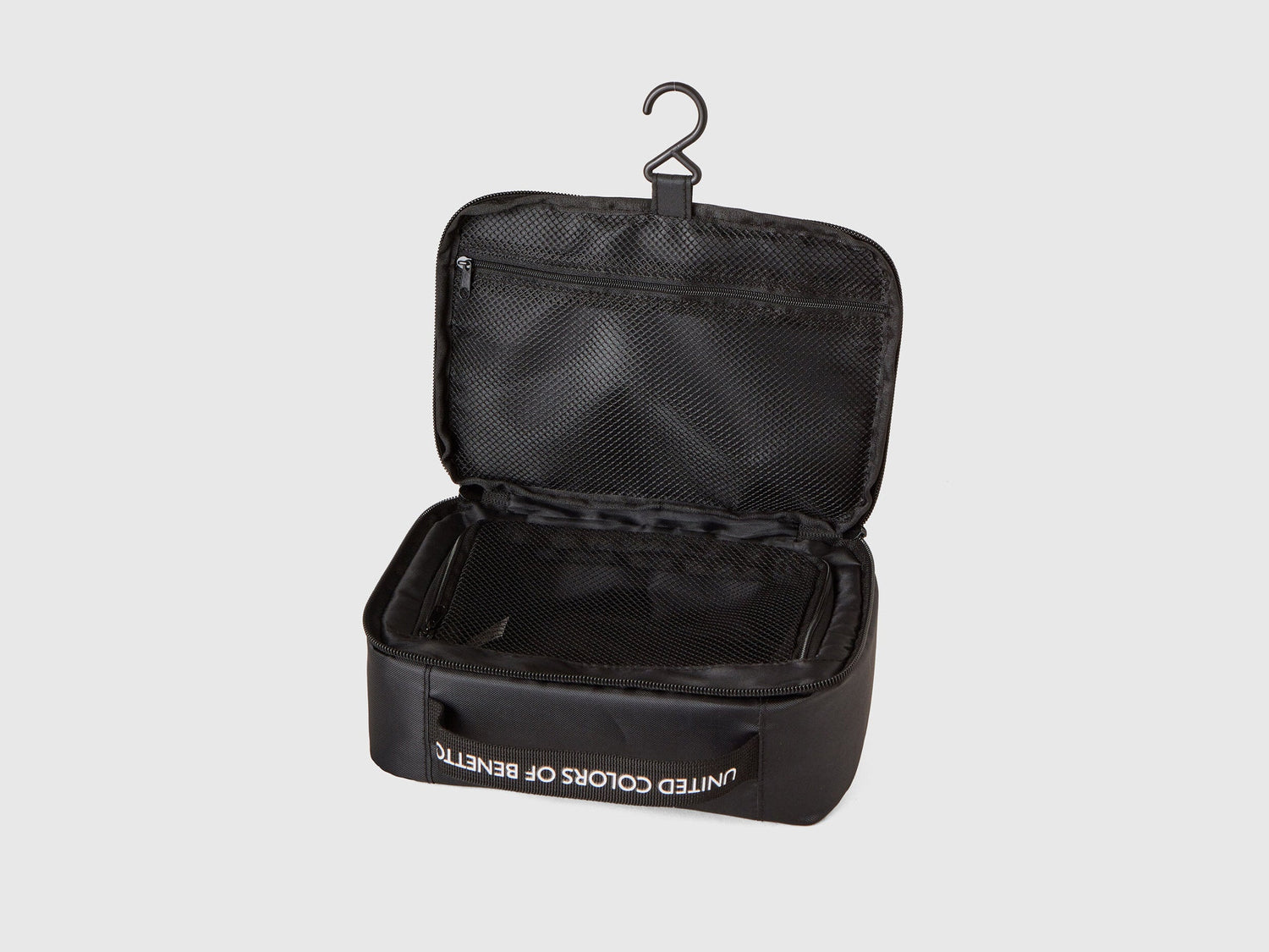 benetton black pouch foldable travel backpack Buy Black Travel Toiletry Bag with Hook