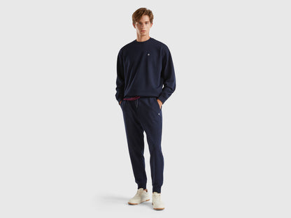 Front flat lay of charcoal grey men&