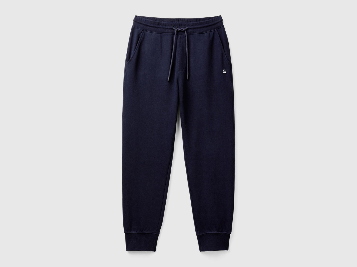 Back flat lay of dark blue men&