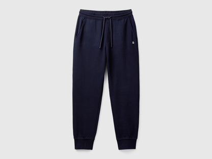 Back flat lay of dark blue men&