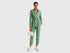 Front view of comfortable and stylish linen trousers for women.