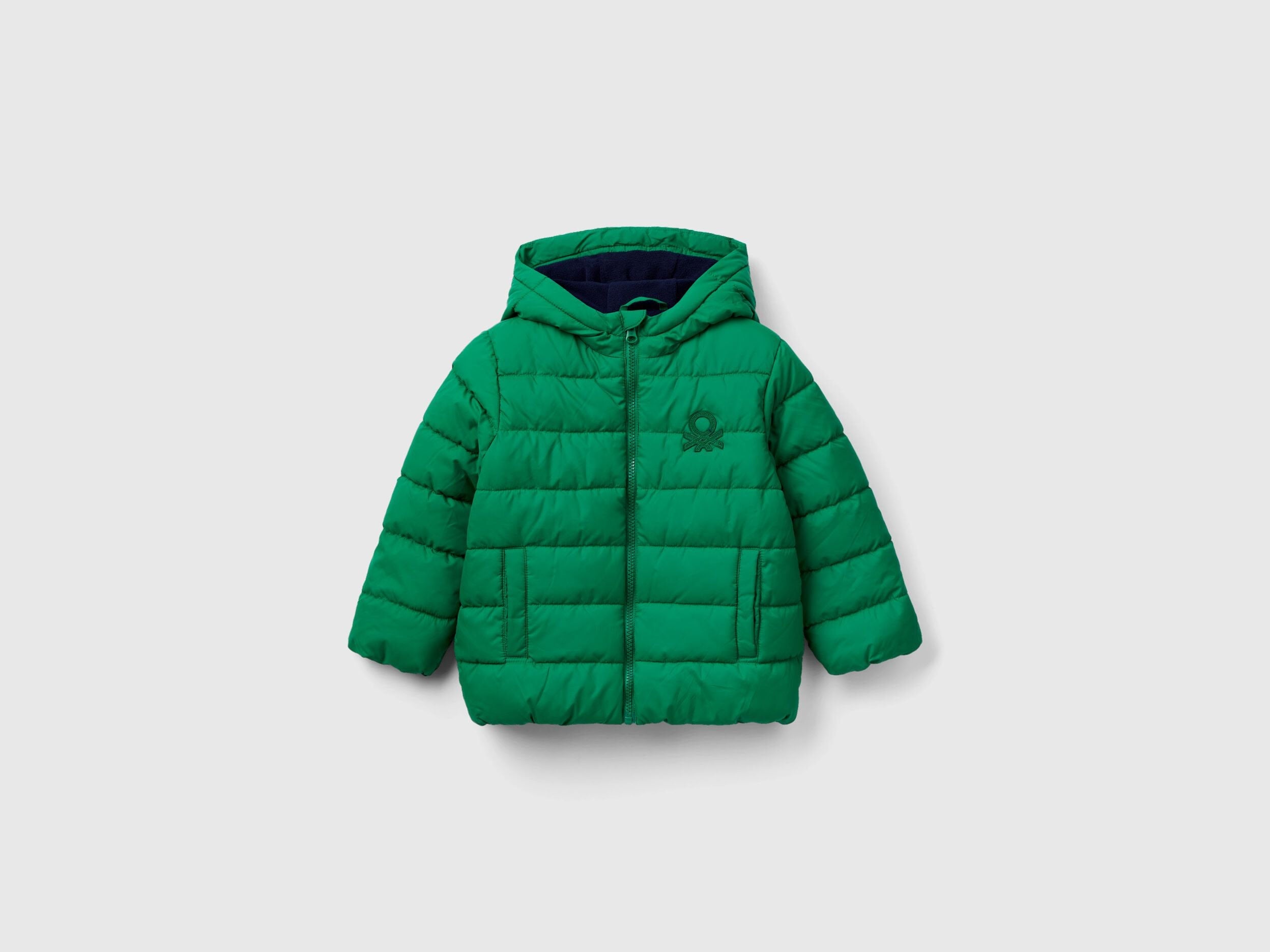 Puffer Jacket With Hood And Logo_2WU0GN00K_1U3_01