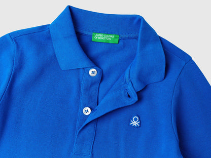 Long Sleeve Polo In Organic Cotton