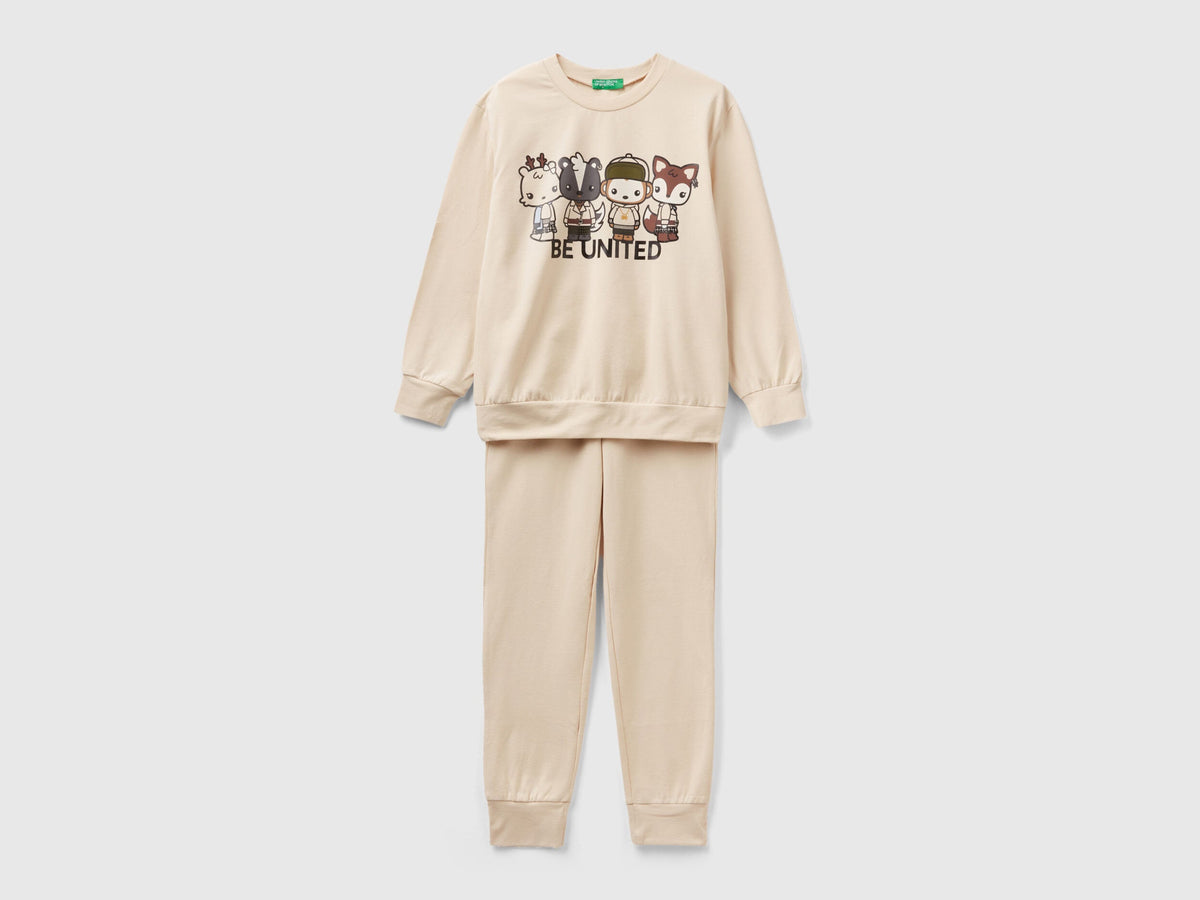 Stretch Cotton Mascot Pyjamas_3DKE0P05P_1J4_01