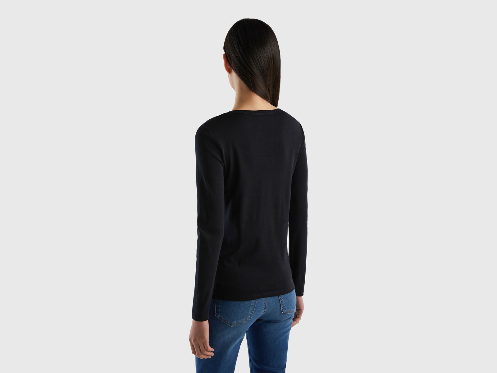 100% COTTON LONG SLEEVE T-SHIRT